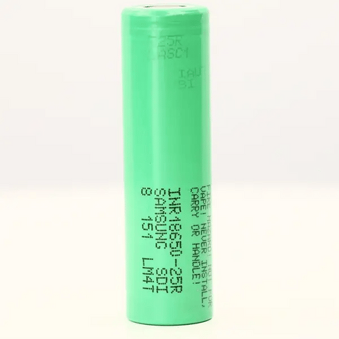 Samsung 25R 18650 2500mAh 20A Battery - Main Product Image