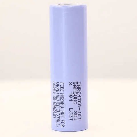 Samsung 40T 21700 4000mAh 35A Rechargeable Battery (40T3) - Main Product Image