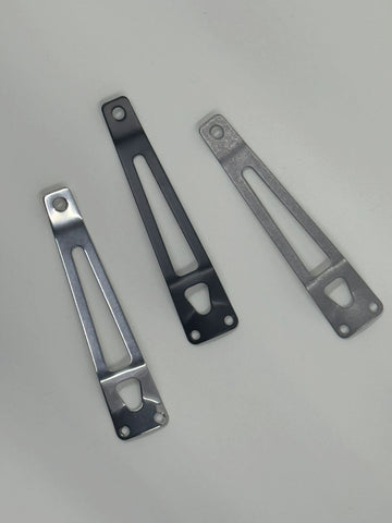Convoy - Pocket Clip (Screw On) for S2+, S3 and C8+ (Black/Stainless/StoneWashed)