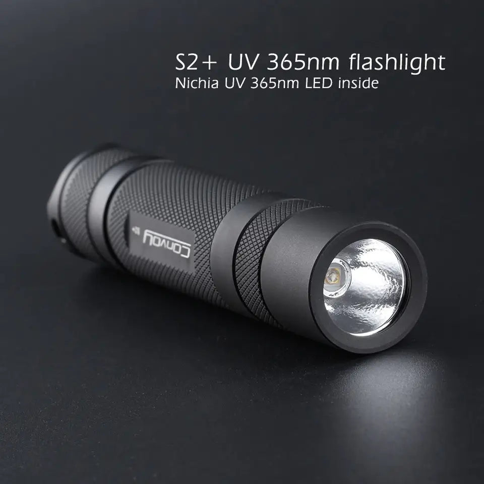 Convoy S2+ UV 365nm Nichia Emitter