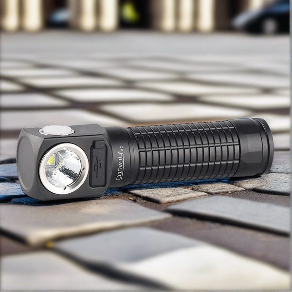 Convoy - H2 Right Angle Head Lamp 18650 Flashlight - Main Product Image