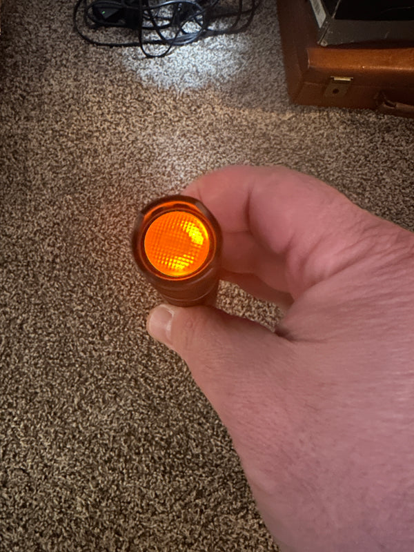 Convoy Illuminated Tail Switch Button - Rubber - T Series Flashlight (T2, T3, T4) - Main Product Image