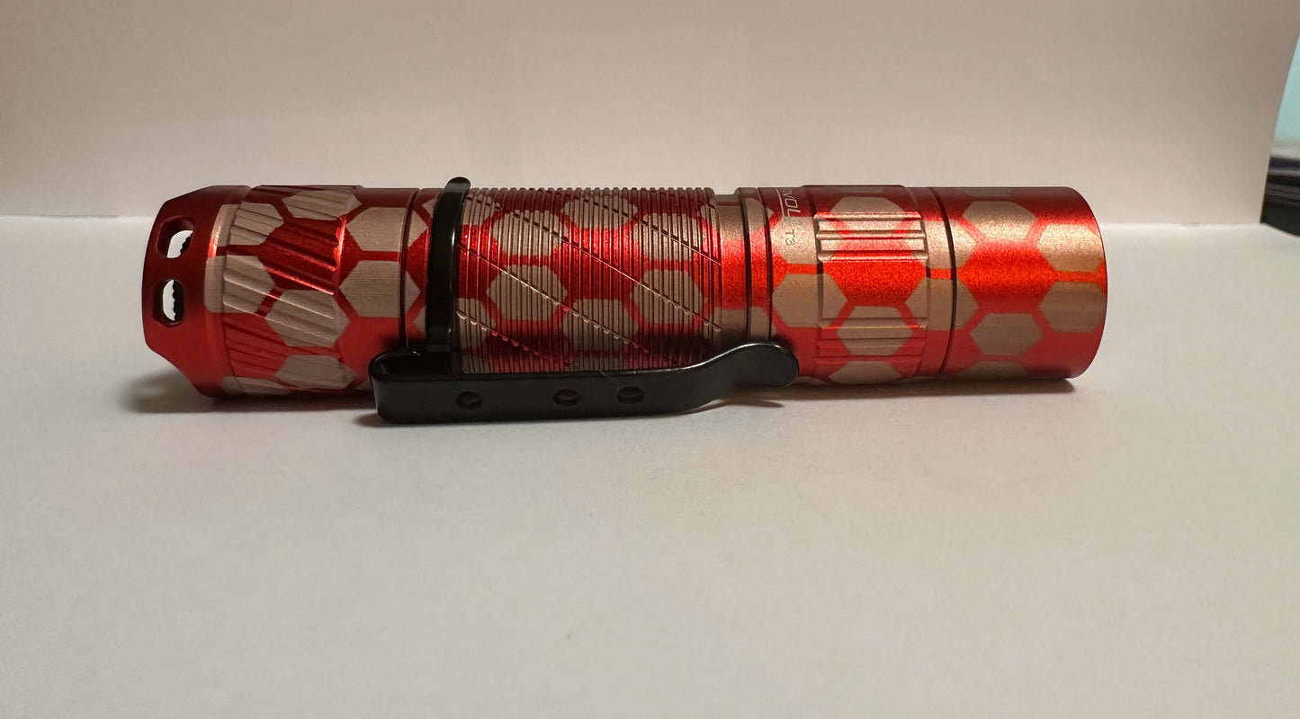 Convoy - CUSTOM - Laser Engraved T3 AA/14500 Flashlight