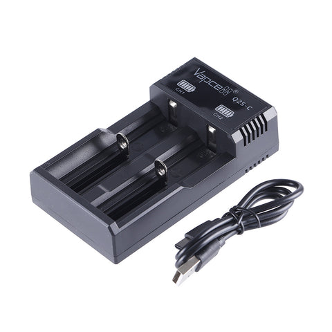 Vapcell Q2S-C Dual Battery Charger - Main Product Image
