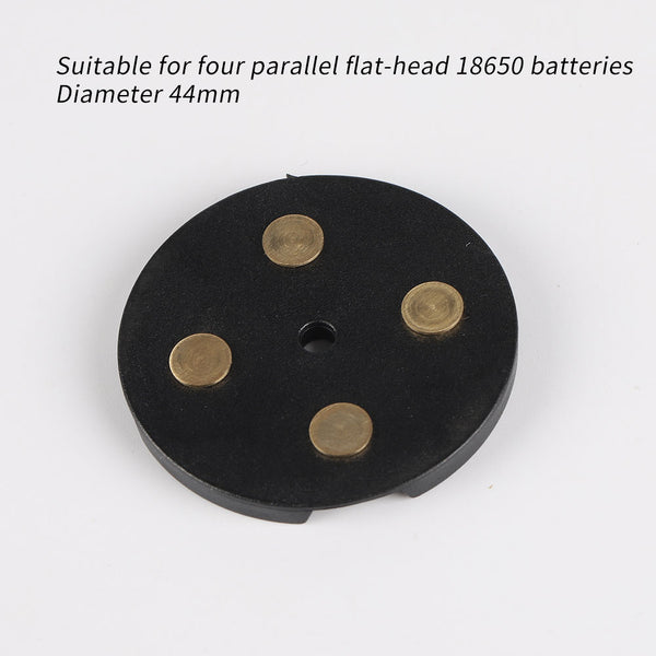 Convoy - Flat Top To Button Top Battery Converter Plate for 4x18 3x21 - Main Product Image