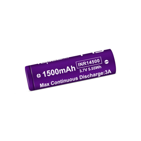 Vapcell F15 14500 1500mah 3A Battery - Main Product Image