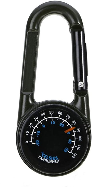 Compass/Thermometer Carabiner