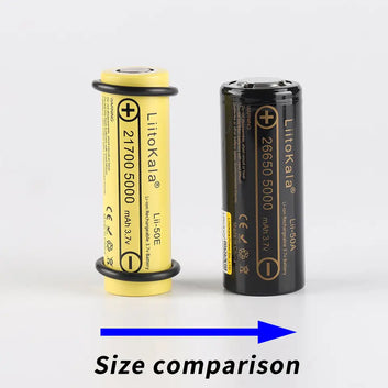 Battery Size Converter Gaskets - 10 Pack