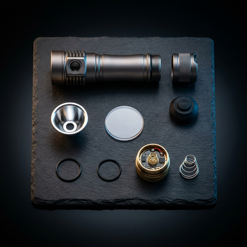 Convoy Flashlight Parts & Accessories