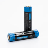 Wuben 18650- Battery w/ USB-C Charging - Image 5