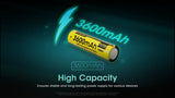 Nitecore 18650 3600mAh USB-C - Image 3