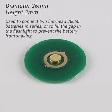 Battery Spacers - Series Connection - Fill Empty Space 14500/18650/21700/26650