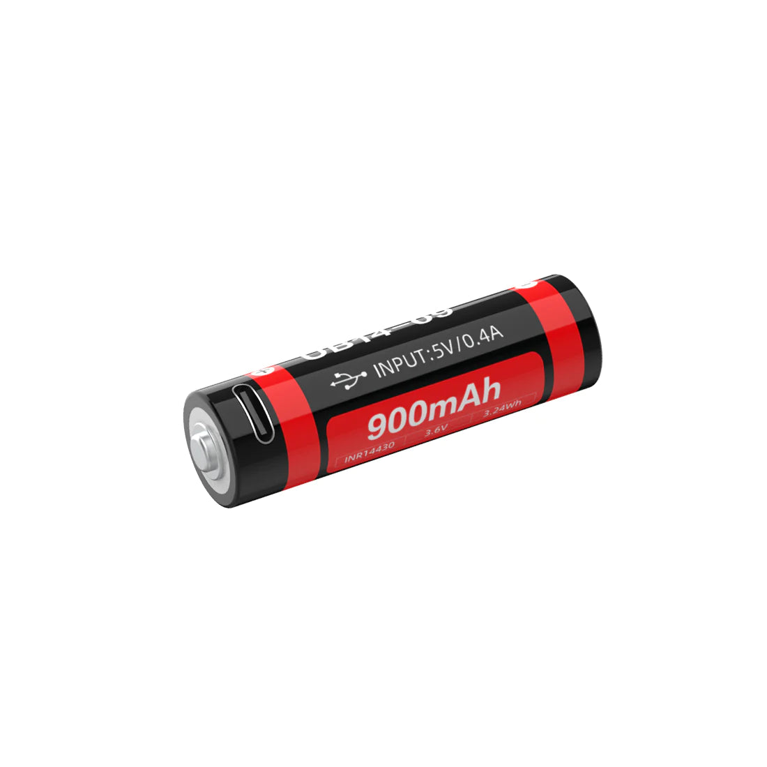 Weltool 14500 Type-C USB Rechargeable Li-ion Battery 900mAh  UB14-09