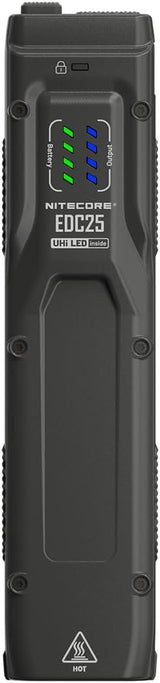 Nitecore EDC25  3000 Lumen Flat EDC Flashlight - Main Product Image
