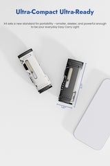 Wuben X4 1500 Lumen Flashlight w/ RGB sidelight - Image 4