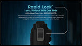 Nitecore EDC23  2500 Lumen Compact EDC Flashlight - Image 4