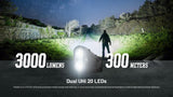 Nitecore EDC25 – 3000 Lumen Flat EDC Flashlight - Image 10