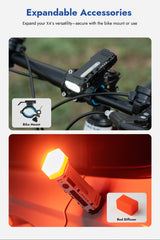Wuben X4 1500 Lumen Flashlight w/ RGB sidelight - Image 7