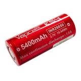 Vapcell 26650 K54  5400mAh 15A Flat Top Rechargeable Battery - Image 3