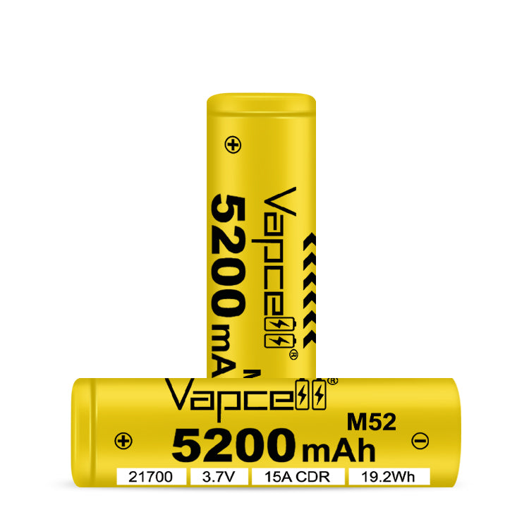 Vapcell M52 21700 5200mAh Battery - Main Product Image