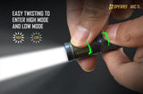 SPERAS ARC Ti Titanium USB-C Key Flashlight - Image 10