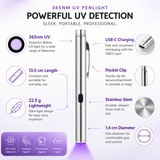 UV Pen Light USB-C Rechargeable 365nm