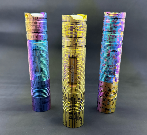 Convoy S2+ Titanium 18650 Flashlight | GadgetConnections