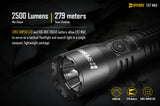 SPERAS EST MAX 2500lm 279m 18650 Battery Professional Flashlight - Image 2