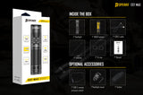 SPERAS EST MAX 2500lm 279m 18650 Battery Professional Flashlight - Image 4