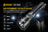 SPERAS EST PLUS THROWER 1600lm 726m 18650 Battery Flashlight - Main Product Image
