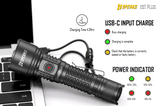 SPERAS EST PLUS THROWER 1600lm 726m 18650 Battery Flashlight - Image 4