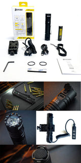 SPERAS EST KIT 1900lm 211m 18650 Battery USB-C Airsoft/Paintball Mounting Kit - Image 6