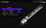 Nitecore GEM10UV – 365nm UV Flashlight with Adjustable Brightness - Image 8