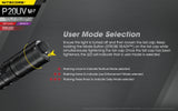 Nitecore P20UV V2  1000 Lumen Tactical Flashlight with UV Mode - Image 5