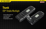 Nitecore Thumb Leo 45 Lumen Clip on Rechargeable Flashlight, UV  Red and Blue - Image 5