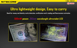 Nitecore Thumb Leo 45 Lumen Clip on Rechargeable Flashlight, UV  Red and Blue - Image 3