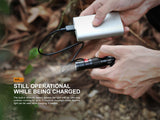 Fenix E09R 600 Lumen USB-C Rechargeable Keychain Flashlight - Image 9