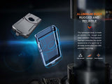 Fenix E03R v2.0 500 Lumen Rechargeable Keychain Flashlight with Red LED - Image 3