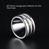 Convoy S2+ Reflectors Smooth  OP - Flashlight Accessory - Main Product Image