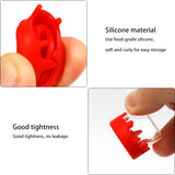 6ml Glass Container with Silicone Lid - Airtight EDC Storage Jar - Image 3
