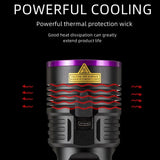 UV Flashlight 120W 365nm - 6 LED - Image 3