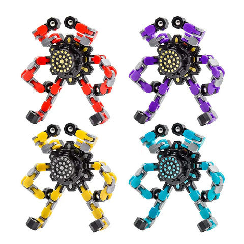 RoboTwist Robot Moldable Fidget Spinner - Main Product Image