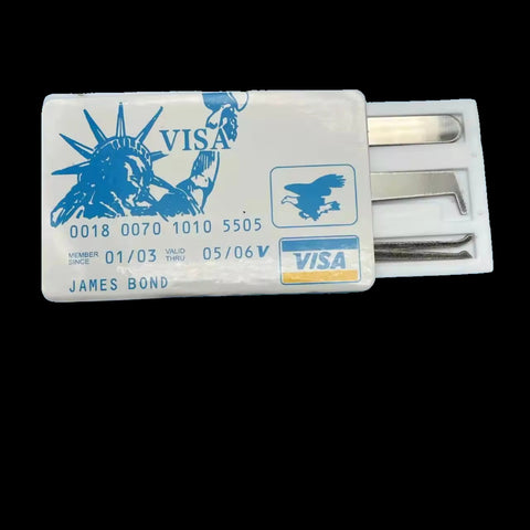 Pocket/Wallet Credit Card Lockpick Set - Gadget Connections Exclusive - Main Product Image