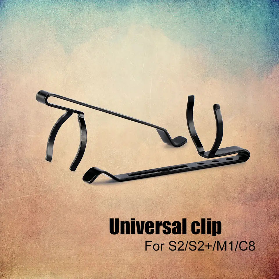 Convoy Pocket Clip for S2, S2+, M1 and C8 Flashlight - Main Product Image