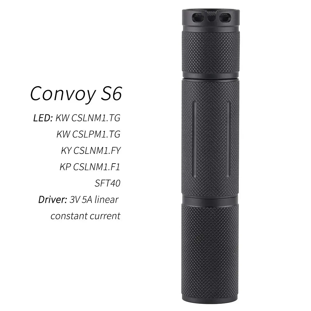 Convoy - S6 18650 Flashlight