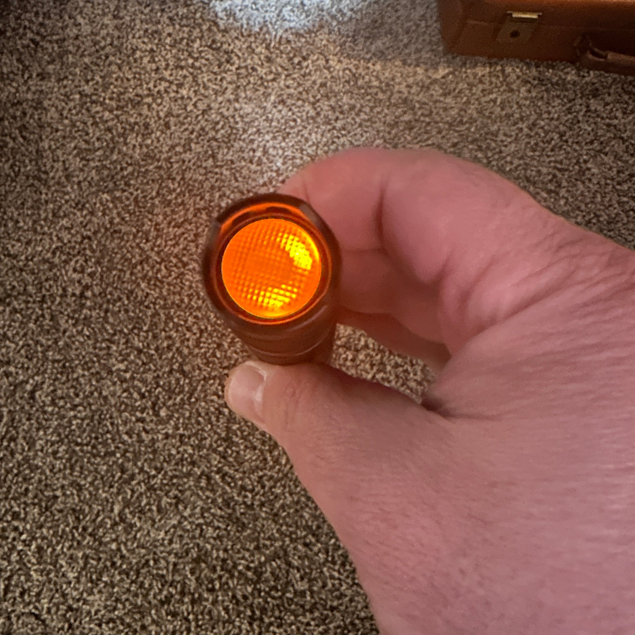 Convoy illuminated Tail Switch Button - Rubber T series T2, T3, T4, T8