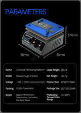TechHeat Pro - Advanced Electronics Mini Preheating Station - Image 2