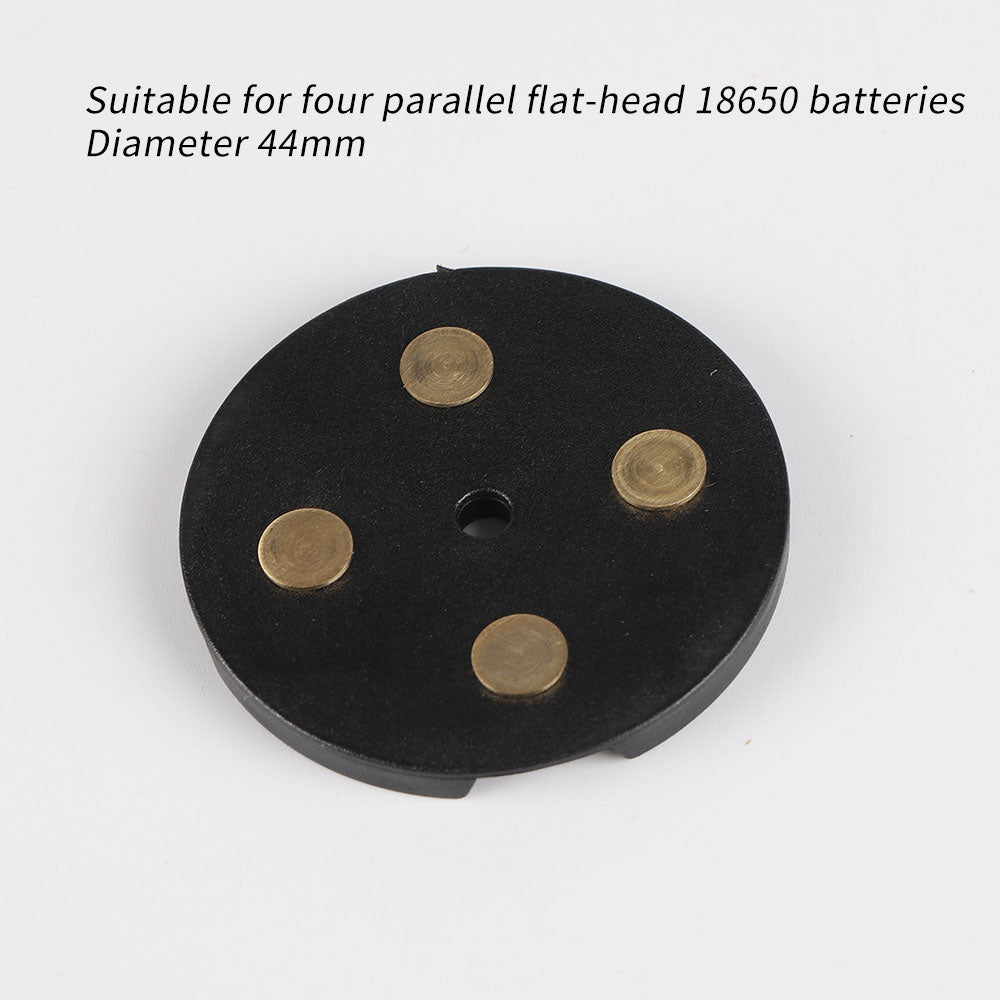 Convoy - Flat Top To Button Top Battery Converter Plate for 4x18  3x21 - Main Product Image