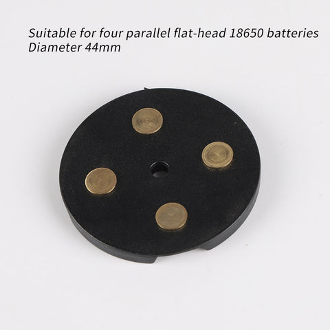 Convoy - Flat Top To Button Top Battery Converter Plate for 4x18  3x21 - Main Product Image