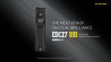 Nitecore EDC27 UHi – 3100 Lumen Ultra-Slim Flat EDC Flashlight - Image 2